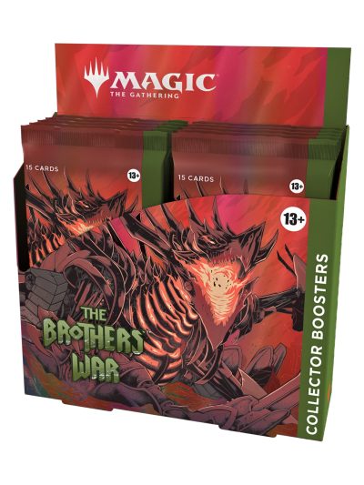 Magic: The Gathering The Brothers War Collector Booster Box | 12 Packs (180 Magic Cards)