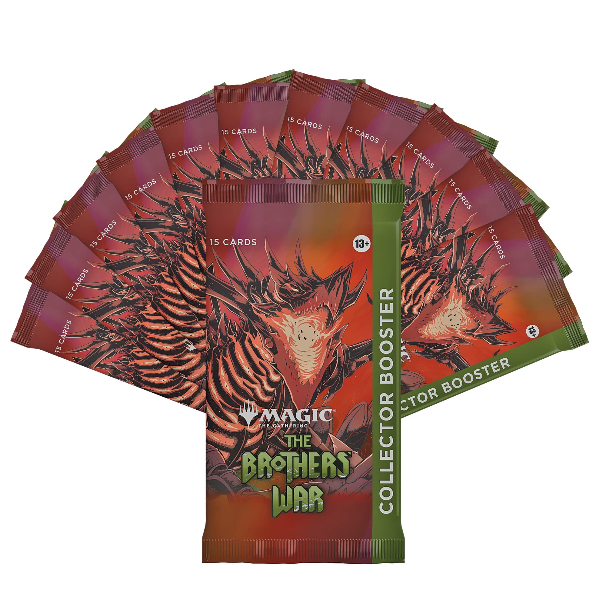 Magic: The Gathering The Brothers War Collector Booster Box | 12 Packs (180 Magic Cards) - Image 3