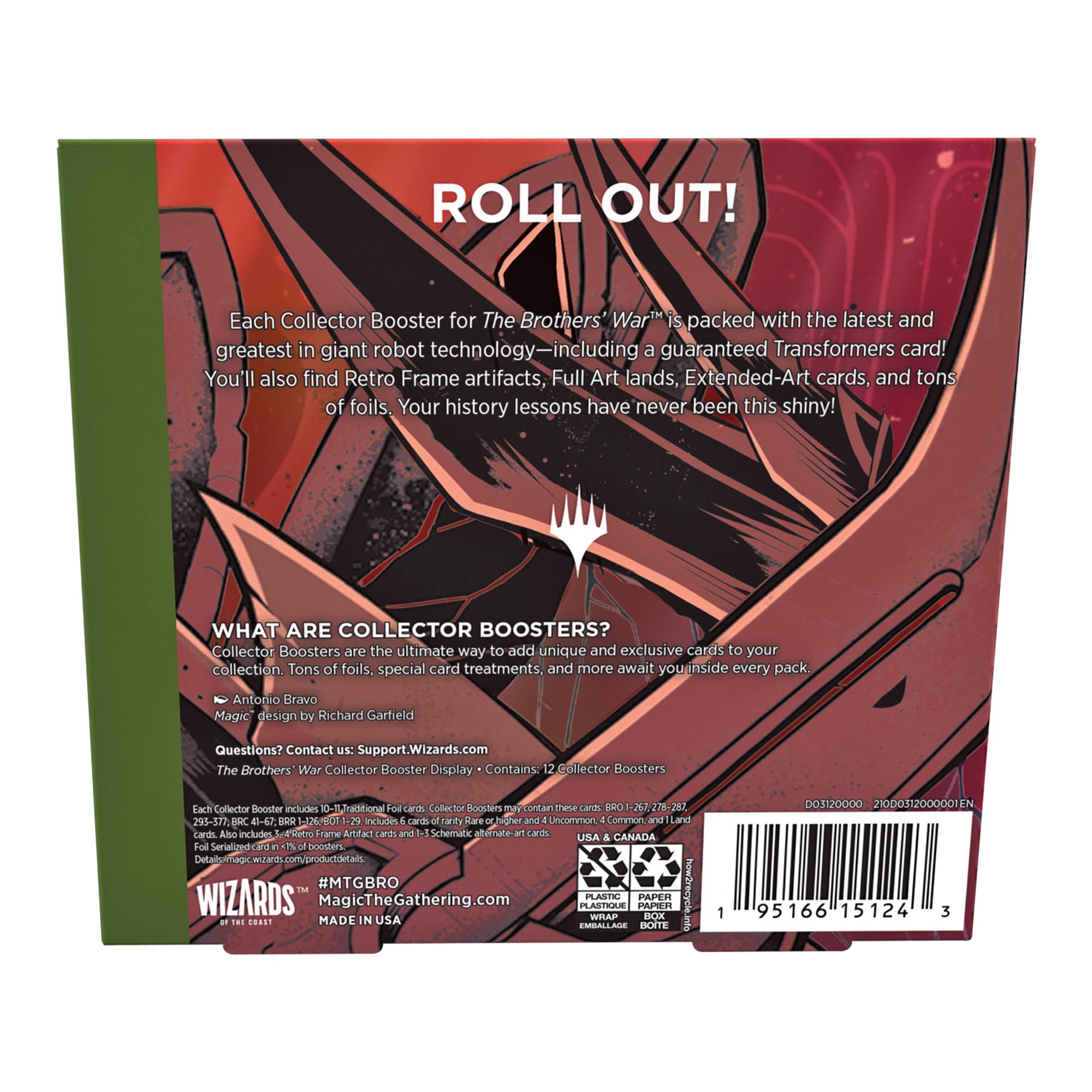 Magic: The Gathering The Brothers War Collector Booster Box | 12 Packs (180 Magic Cards) - Image 7