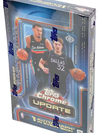2025-26 Topps Chrome Update Series Basketball Hobby Box