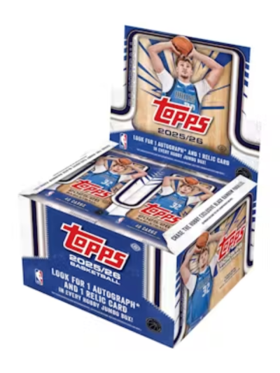 2025/26 Topps Basketball Jumbo 8 Box Case