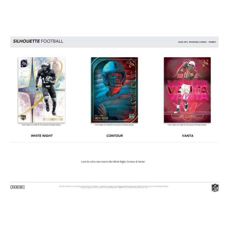 2025 Panini Silhouette Football Hobby 10 Box Case - Image 4