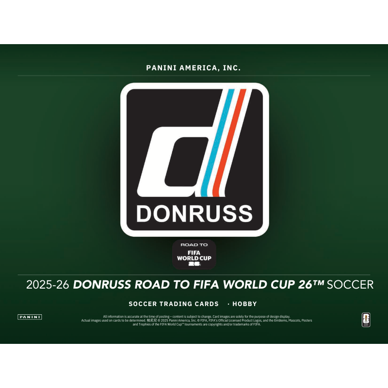 2025/26 Panini Donruss Road To FIFA World Cup 26 Soccer Hobby 12 Box Case - Image 2