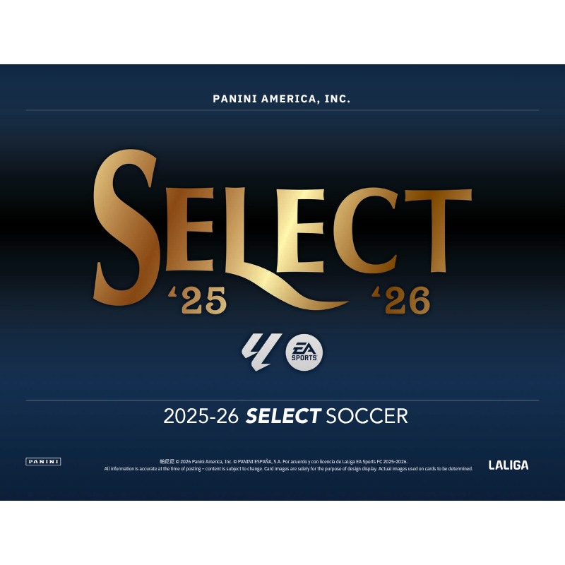 2025/26 Panini Select La Liga Soccer Hobby 12 Box Case - Image 2