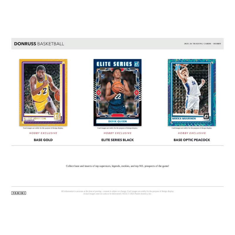 2025/26 Panini Donruss Basketball Hobby 16 Box Case - Image 3