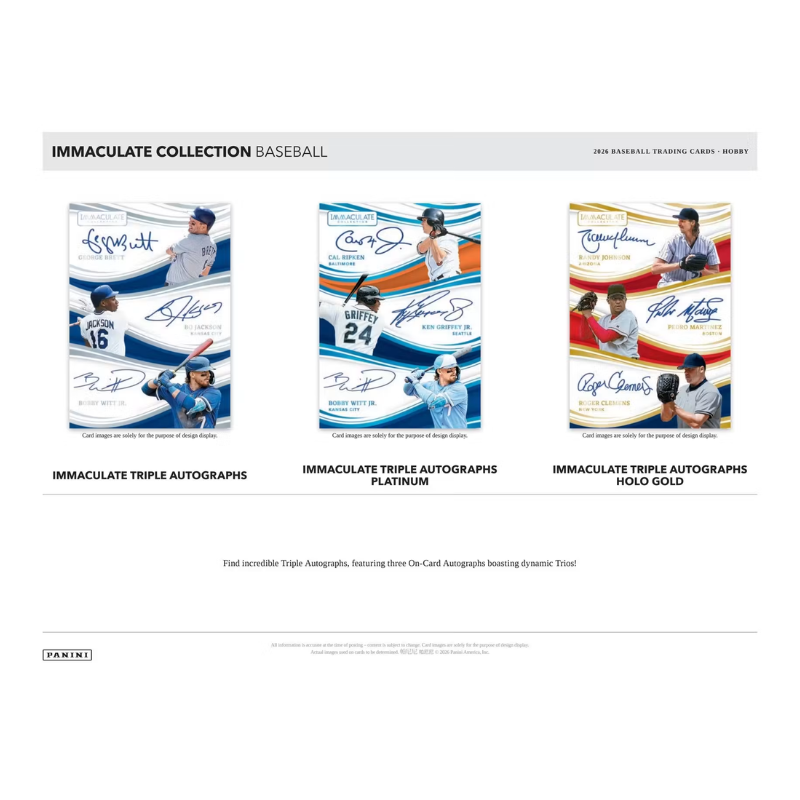 2026 Panini Immaculate Baseball Hobby 6 Box Case - Image 3