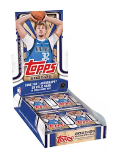 2025/26 Topps Basketball Hobby 12 Box Case