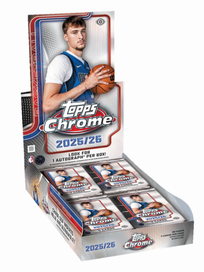 2025/26 Topps Chrome Basketball Hobby Box