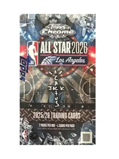 2025/26 Topps Chrome Cactus Jack Basketball x All Star Game Hobby Box