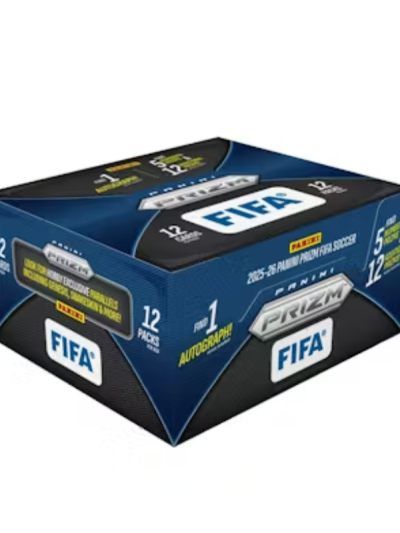 2025/26 Panini Prizm FIFA Soccer Hobby 12 Box Case