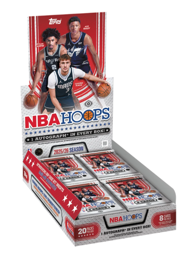 2025/26 Topps Hoops Basketball Hobby 12 Box Case