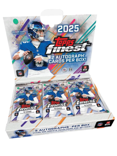 2025 Topps Finest Football Hobby Box