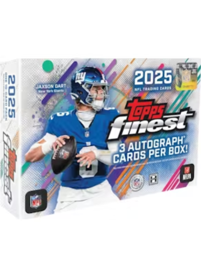 2025 Topps Finest Football Delight 6 Box Case