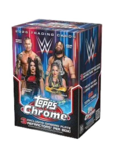 2026 Topps Chrome WWE Blaster 40 Box Case