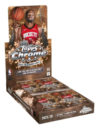 2025/26 Topps Chrome Cactus Jack Basketball Hobby 12 Box Case