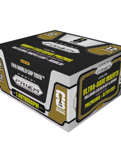 2026 Panini Prizm FIFA World Cup Soccer Hobby 12 Box Case