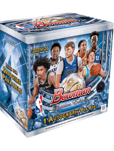 2025/26 Bowman Basketball Sapphire Edition 10 Box Case