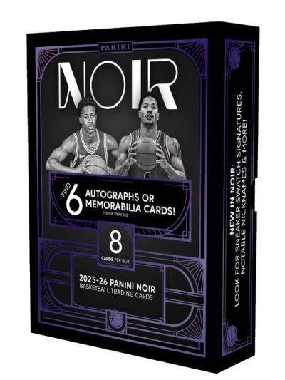 2025/26 Panini Noir Basketball Hobby 4 Box Case