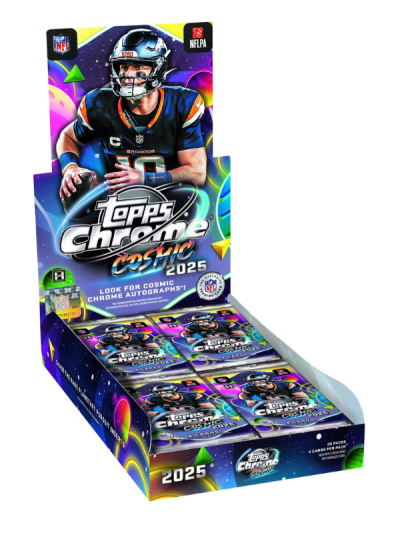 2025 Topps Cosmic Chrome Football Hobby 8 Box Case