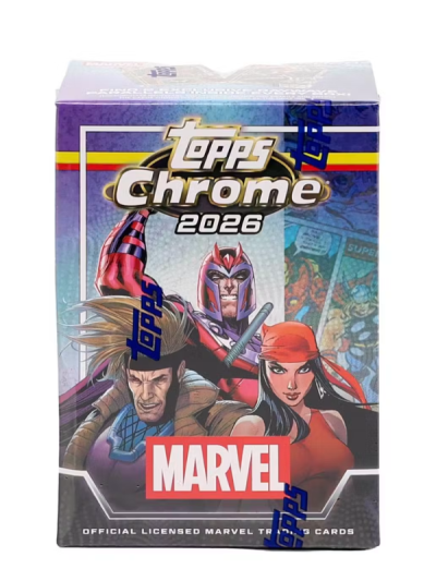 2026 Topps Marvel Comics Chrome Blaster 40 Box Case