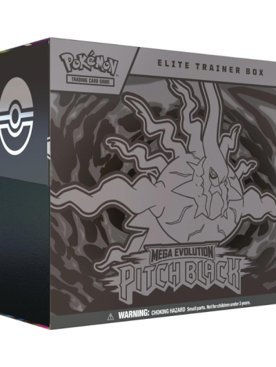 Pokemon Mega Evolution Pitch Black Elite Trainer 10 Box Case
