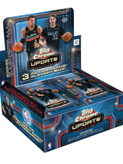 2025/26 Topps Chrome Update Basketball Jumbo 8 Box Case