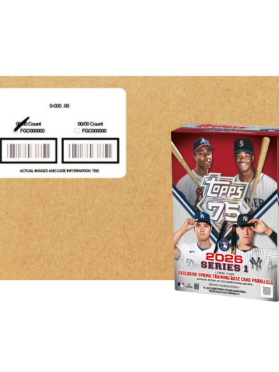 2026 Topps Series 1 Baseball Blaster 40 Box Case